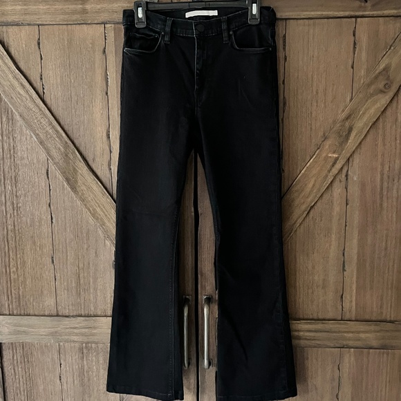 Hudson Barbara High Rise Bootcut Stretch Jeans Black Size 28 EUC - Picture 4 of 8